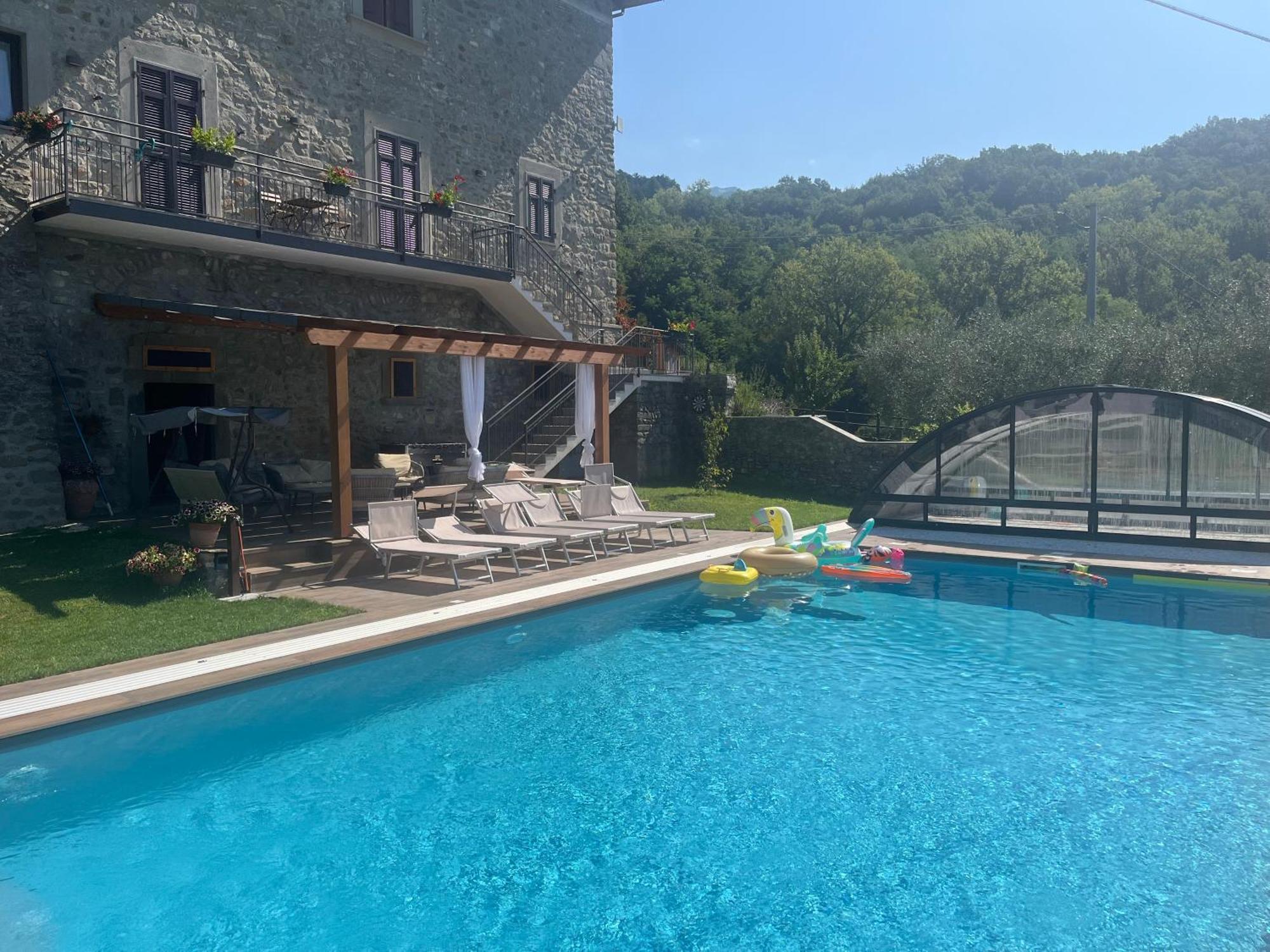 Al Buffardel Apartment Bagnone Luaran gambar